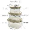 Plastic Stackable Preservation Box With Handle Refrigerator Egg Fresh-keeping Box Stackable Fruit Vegetable Storage Container