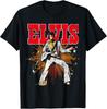 Elvis Presley Offizielles Retro Kurzarm T-Shirt