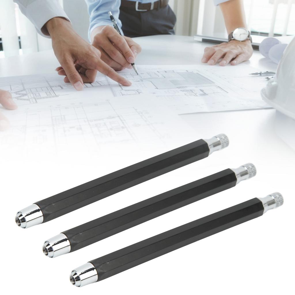 3Pcs Mechanical Carpent  Pencil 5.6mm Scribing Tool    Set Kit for Woodworking