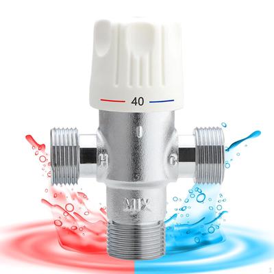 Brass Ic Mixing Valve Temperature 0.05Mpa—1Mpa Controls Tempering for Bathroom