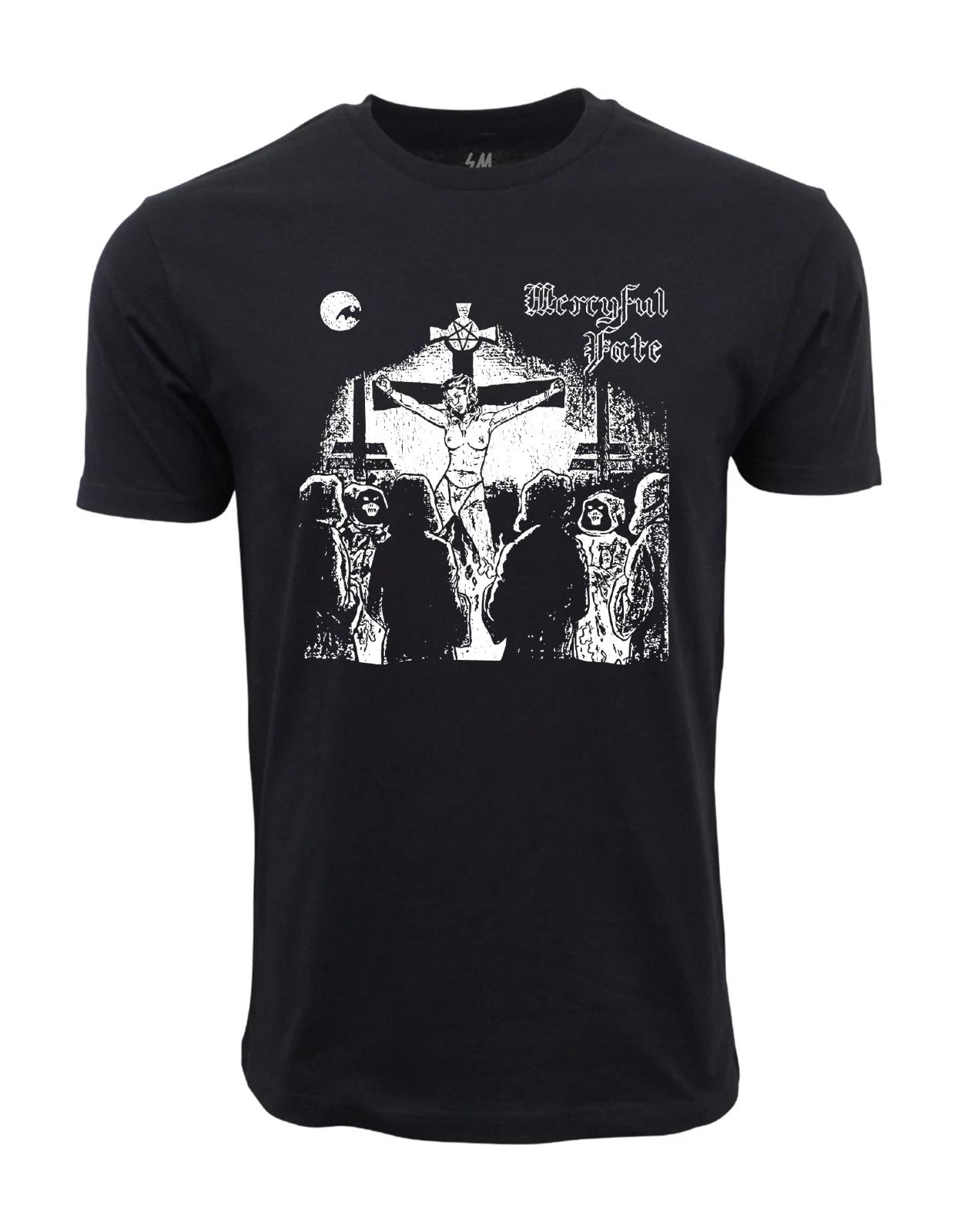 Unisex Adult Casual Graphic Mercyful Fate Graphic T shirt T-Shirt XXL