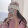 Women's Fair Isle Knitted Wool Hat: Warm, Versatile, Casual Ear Protection for Cold Weather