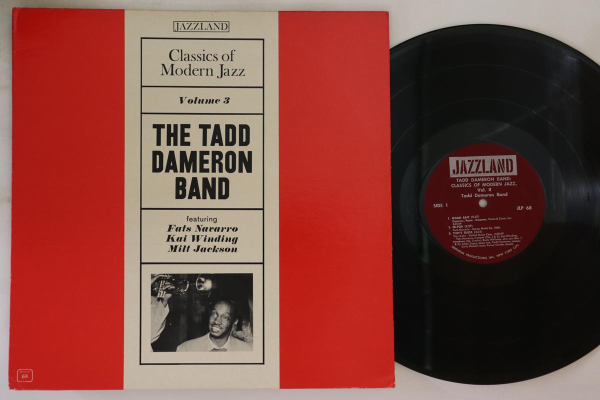 

LP Record TADD DAMERON - Classics Of Modern Jazz Vol.3 JLP68 JAZZLAND US Jazz Used