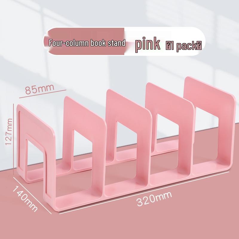 Children's Cartoon Panda Book Stand & Organizer - Thickened Primary School Book Storage