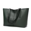 Classic Fashion Large Capacity Tote Bags for Women Shoulder Bags PU Leather Handbags Ladies Tote Purse