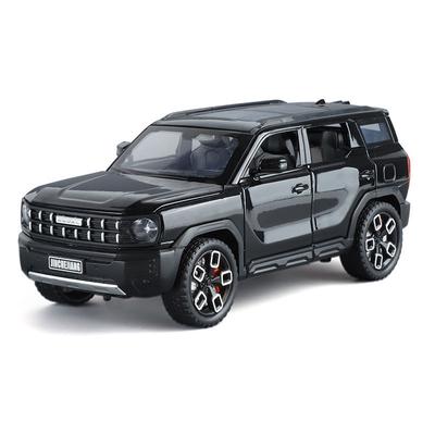 Modello di auto in lega SUV Haval X-DOG in scala 1/24 Diecast Metallo Veicoli fuoristrada Modello di auto Simulazione Suono e luce Collezione Regali per bambini