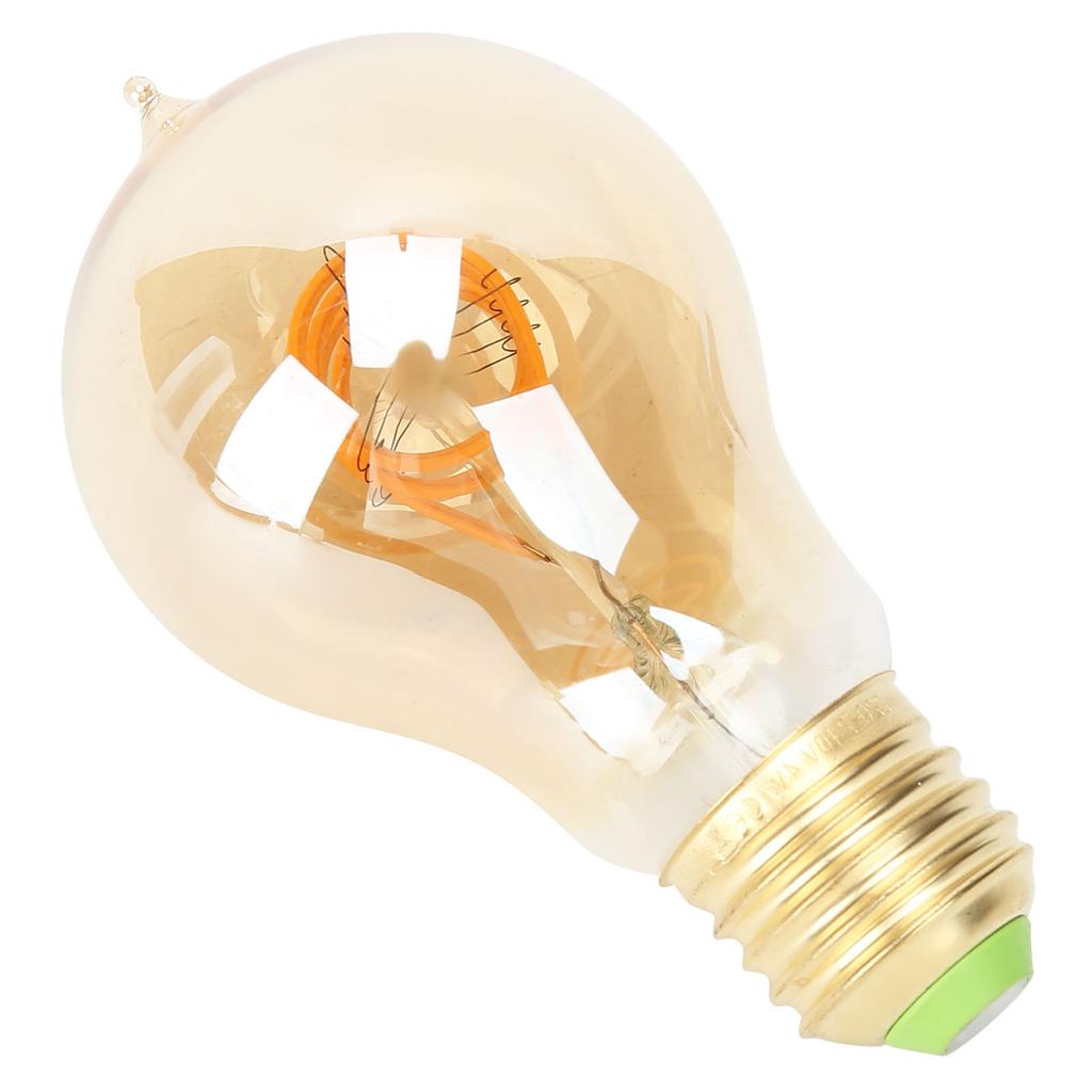 A60 E27 LED Bulb Antique 4W Dimmable Filament Lamp Bulb Coffee Shop Decoration 220V Warm Light