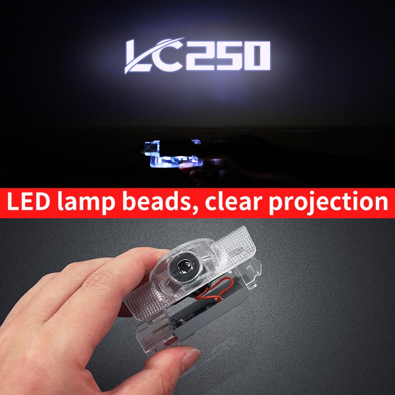 For 2024 2025 Toyota Land Cruiser 250 Prado LC250 First Edition 1958 Door welcome lamp Modification Interior Upgrade Accessories