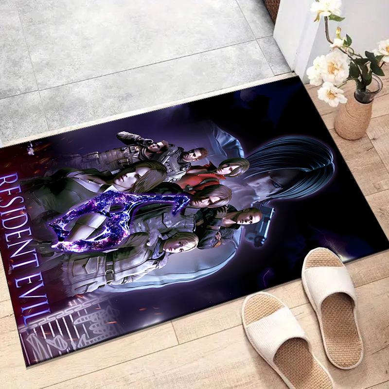 Resident Evil Printed Area Rug Carpet for Bedroom Living Room Home Decor Rugs Mat Non Slip Mat Rug for Bedside