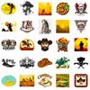 50 Western Elements Series Immediately Death Stickers Western Cowboy Personality Graffiti Wild