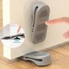 Durable Rubber Door Stopper Anti Collision Wall Protectors Floor Holder Punch Free Doorstop Home