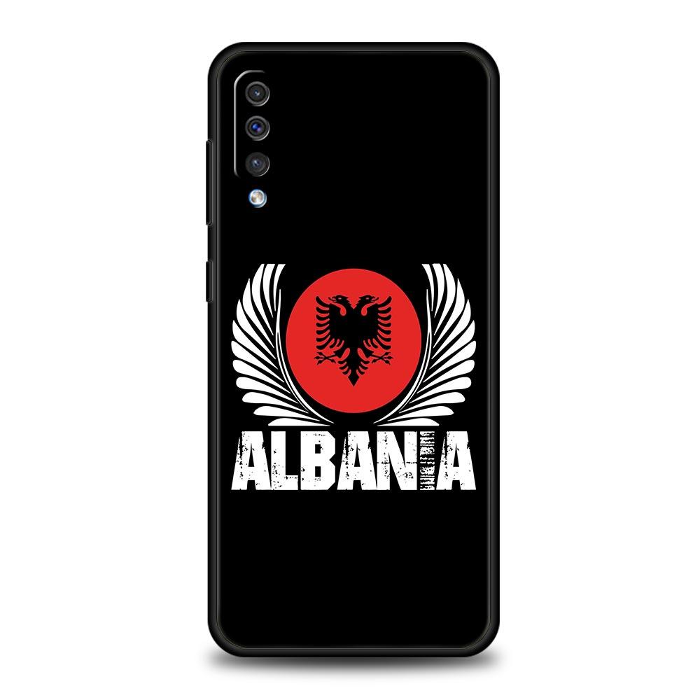 Albania Albanians Flag Phone Case For Samsung A52 A14 A50 A70 A10 A30 A40 A20S A20E A02S A12 A22 A34 A42 A32 5G A54 A04s Cover