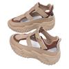 Cave Shoes Women's Summer 2025 New Roman Sandals Fashionable Versatile Breathable Hollow Platform Casual Dad Shoes