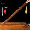 Teacher's Bamboo Ruler for Women - Sinology Learning Aid with Di Zi Gui Quotes