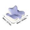 Multifunctional Cervical PillowfFor Side Sleepers Comfortable Memory Foam Pad Ideal for Home Office Travel