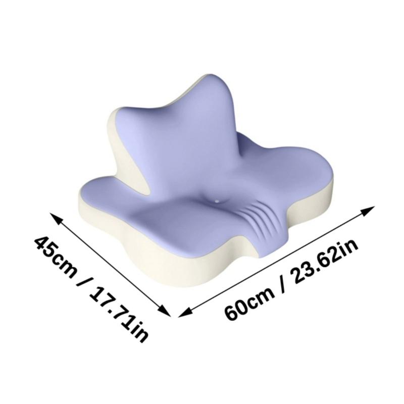 Multifunctional Cervical PillowfFor Side Sleepers Comfortable Memory Foam Pad Ideal for Home Office Travel