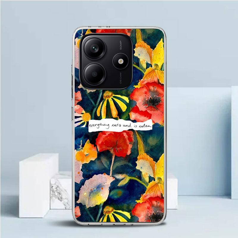 

Adrianne Lenker Songs Album Art Soft Cover for Xiaomi Redmi Note 15 14 13 12 Pro Plus Phone Case 14S 11S 11T 11E 10S 10 4G Patte Redmi Note 11S 4G