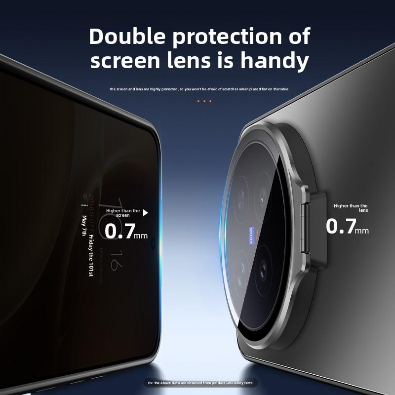 For VIVO X300 Ultra Case Hard Matte With Stand Magnetic Lens Protective Back Cover Case For VIVO X300 Pro X300Ultra Phone Shell