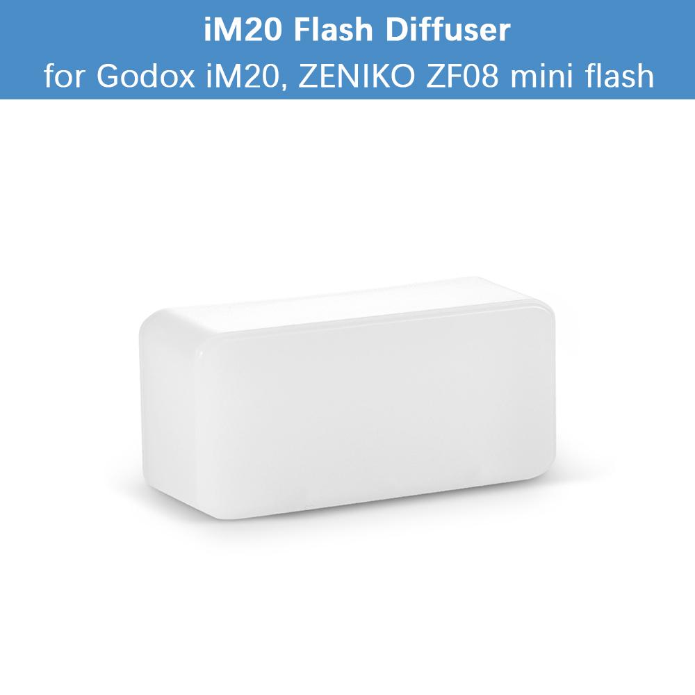 

Рассеиватель для вспышки Камеры Спидлайт Вспышка Софтбокс Рассеиватель Без Световых Потерь Чехол для Мягкого Света Для Godox iM30/iM20 ZENIKO ZF08 Вспышка