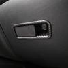 Co-pilot Storage Box Handle Bowl Cover Trim For Jeep Compass 2017+ Carbon Fiber