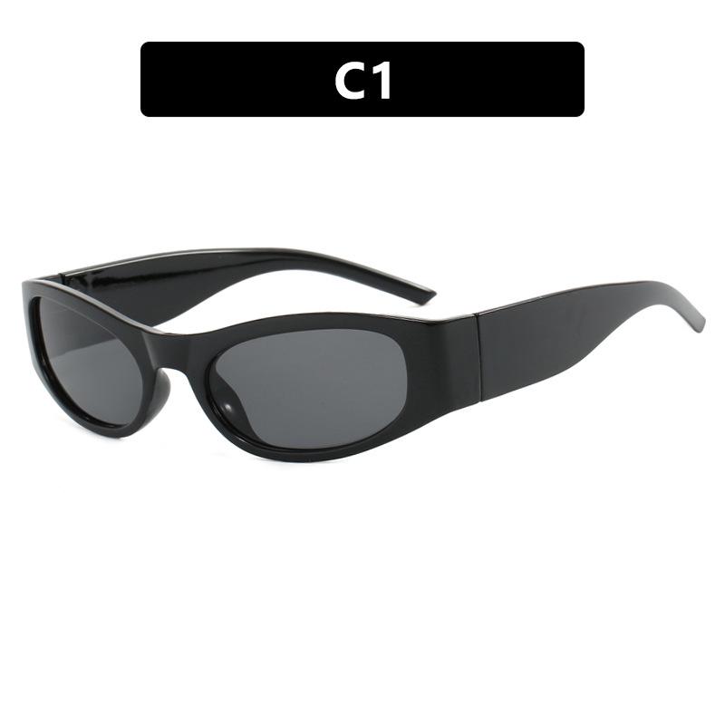 Y2K Spicy Girl Punk Sunglasses: European & American Influencer Style 2024
