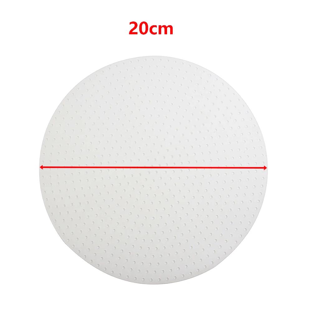 Brand New High Quality Silicon Pad Rice Cooker Safe Small 18-40cm Thickening 1pcs White Burnt Proof For Commercial