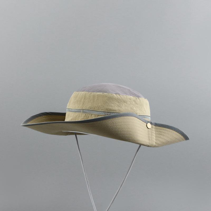 Mountaineering Bucket Hat Women's Summer UV Protection Sunshade Sun Protection Hat Outdoor Fishing Quick Drying Big Eaves Hiking Hat