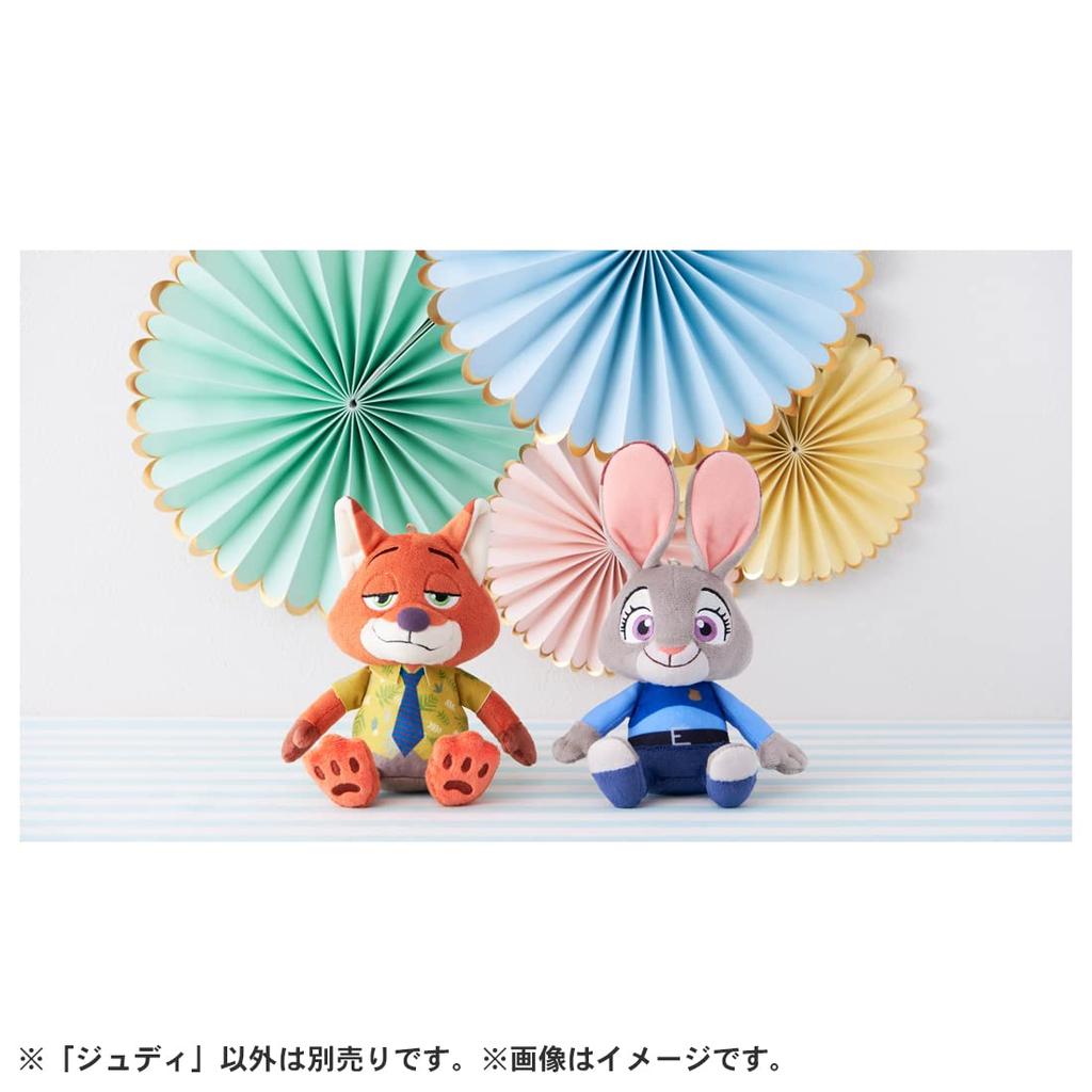 Disney Character Washable Beans Collection Judy Plush Toy Height Approx. 21cm