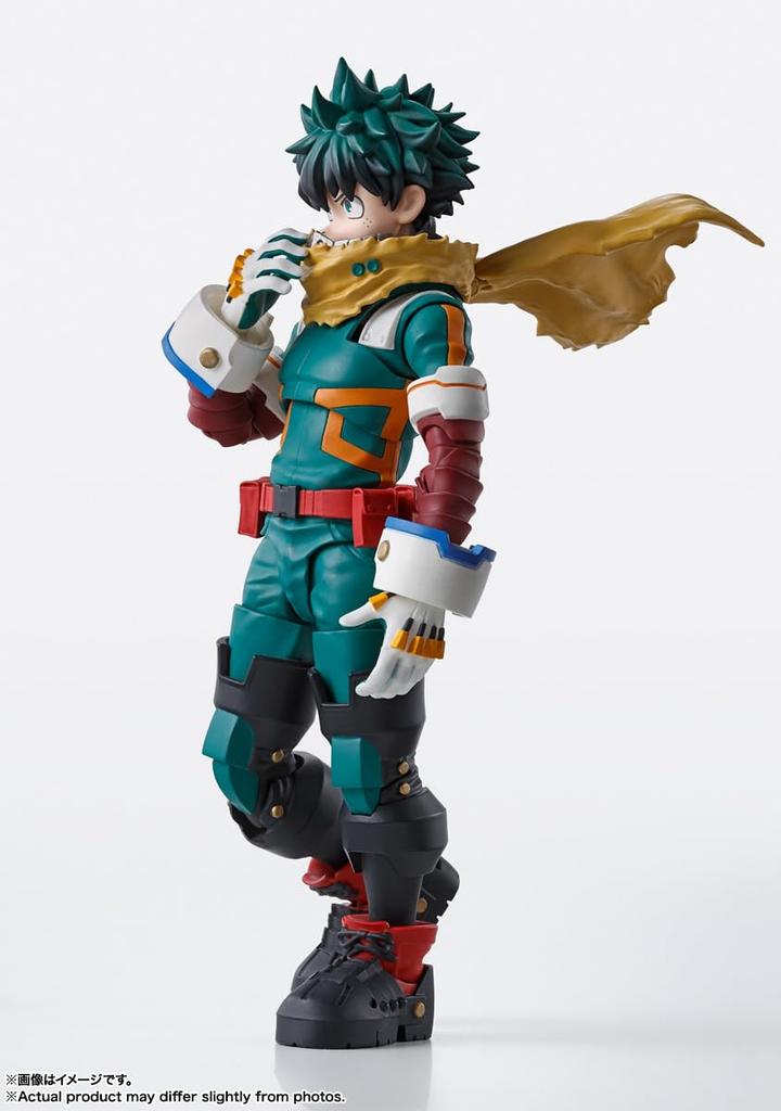 TAMASHII NATIONS My Hero Academia Izuku Approximately PVC ABS Painted Action Figure S.H.Figuarts Midoriya, 140mm, &