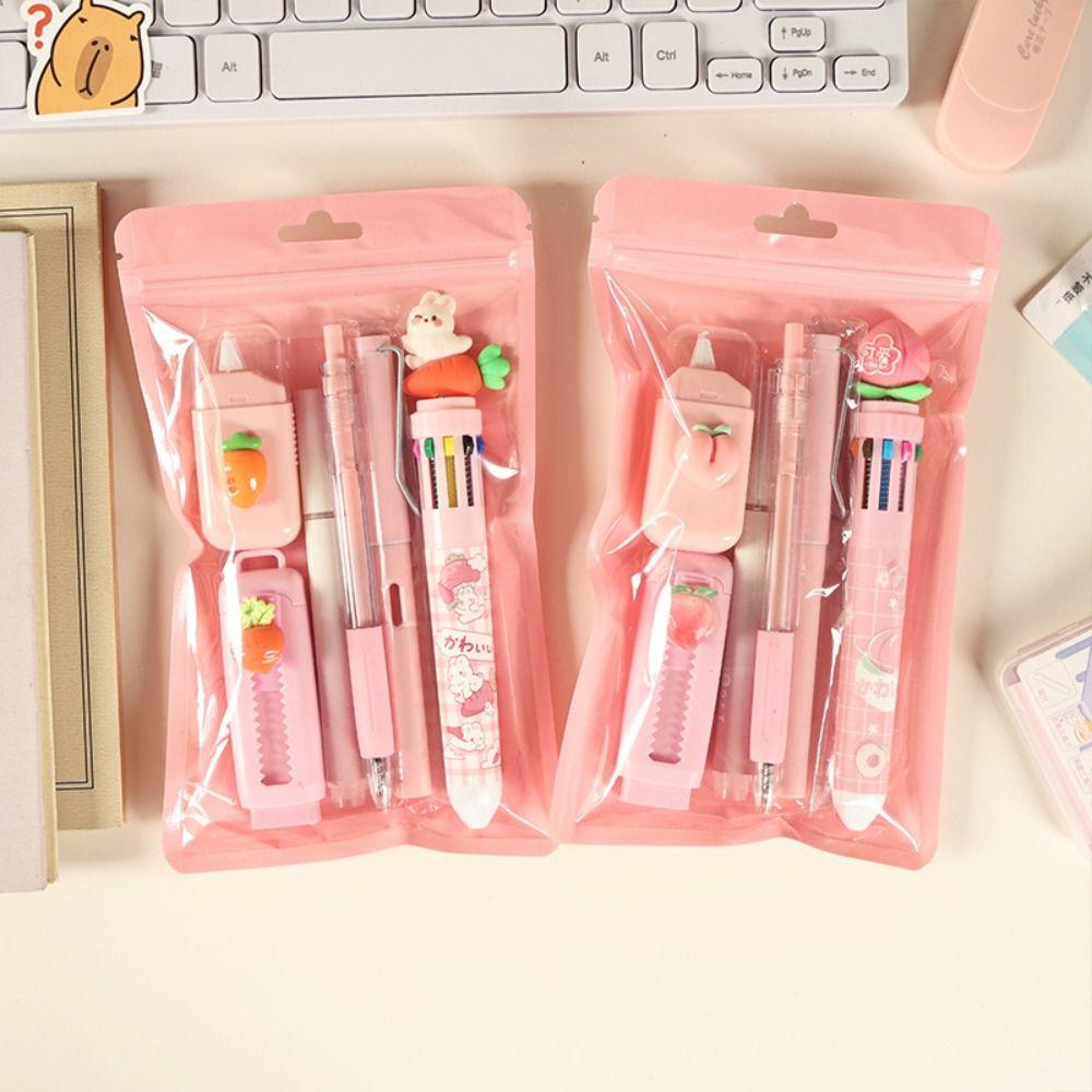 Non-repeating Gel Pen Portable Ballpoint Pen INS Pencil Eraser  School Prize
