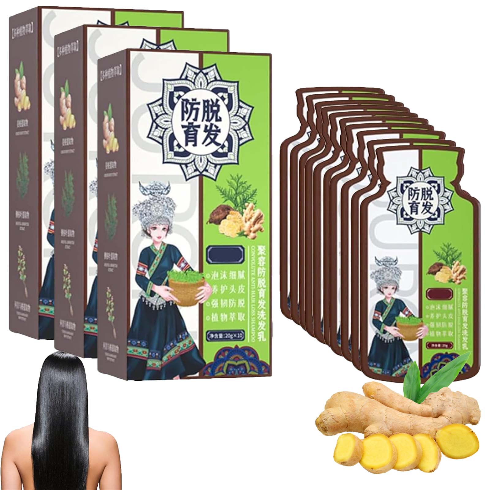 

Шампунь для волос с экстрактом имбиря против выпадения волос, имбирный шампунь для роста волос, шампунь для волос с экстрактом имбиря 3pcs