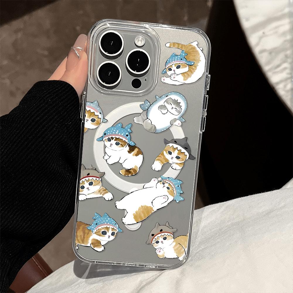 Magnetiskt telefonfodral för iPhone 11 12 13 iPhone 13 14 15 Pro 15 16 Pro Max Samsung A15 A16 A25 A26 A55 A56 S25 S24 S22 S23 Ultra S25 Edge