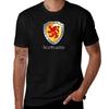 Scotland Lion Rampant Shield Tshirt Outdoor Sports Lightweight Tee