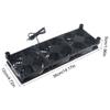 Three 120mm 5V USB Powered PC Router Fans 1 Speed 1400rpm High Airflow Cooling Fan for Router Modem Receiver