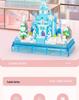 WanZhi Children's Castle Model: Micro-Particle Building Blocks Puzzle Toy for Girls