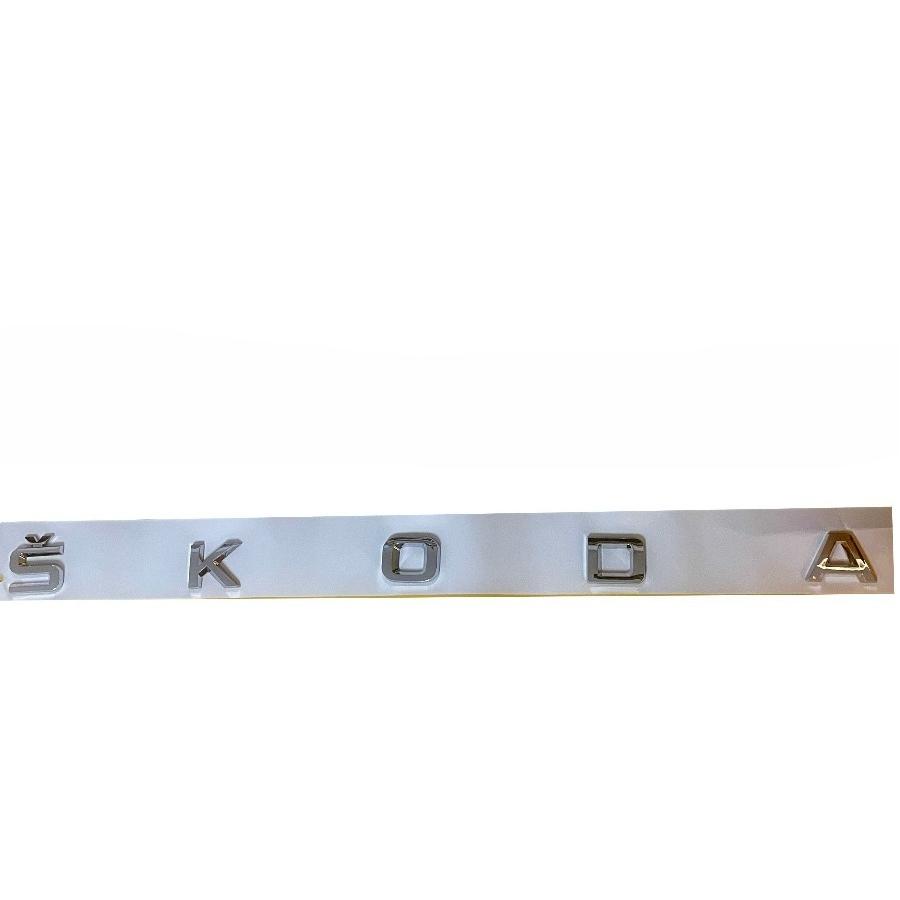 

1 шт. ABS Значок-емблема Наклейки на багажник автомобіля Для Ocavia Superb Fabia Rapid Kodiaq Yeti срібний