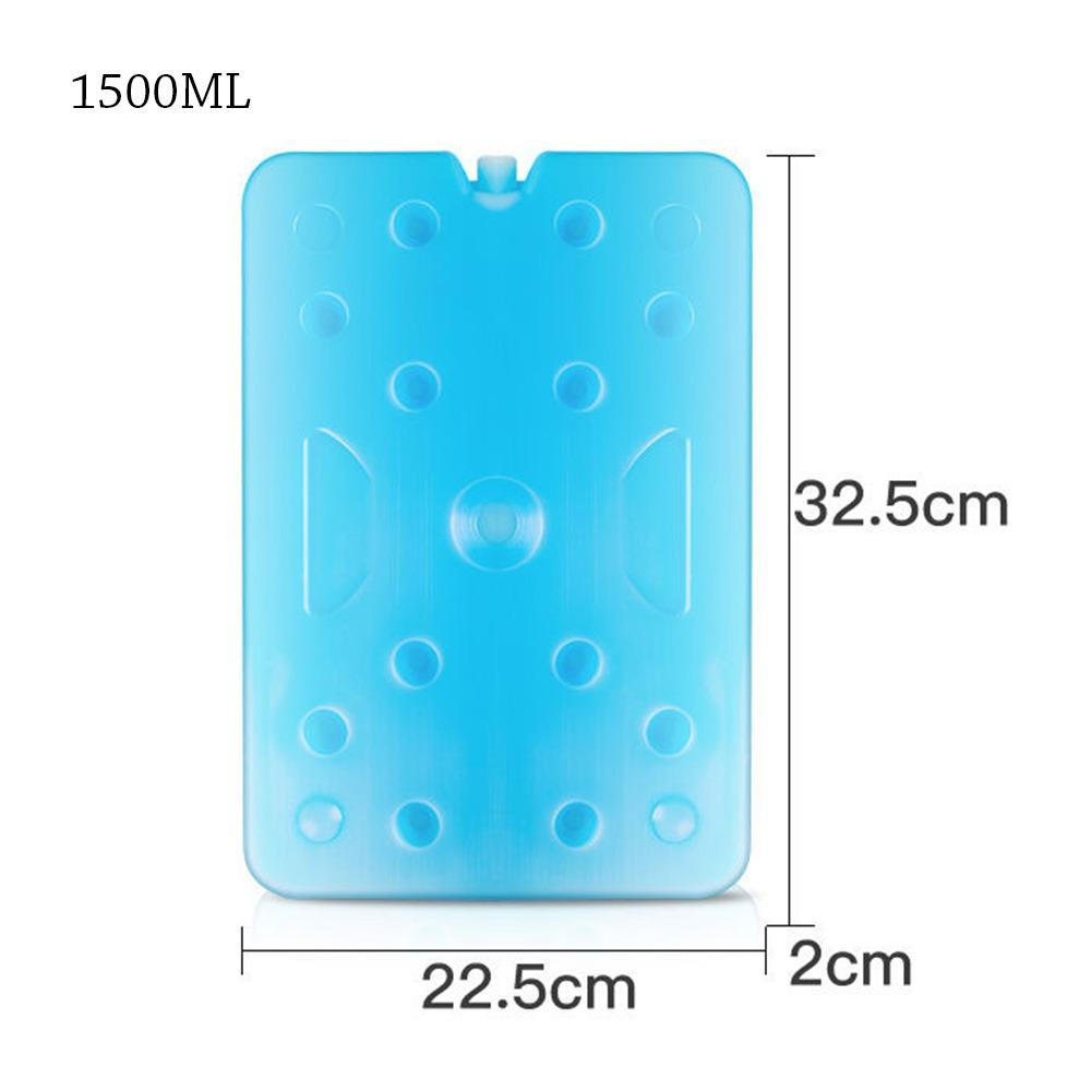 Durable Blue Ice Box Reusable PE Ice Crystal Box No need to inject water Keep Fresh Fresh Ice Board Food