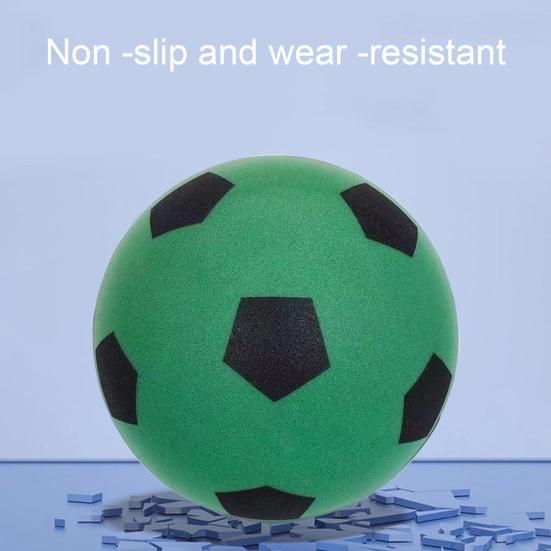Tichý fotbalový míč pro vnitřní trénink, měkký elastický fotbalový míč s dlouhou životností, tiché sportovní vybavení pro děti