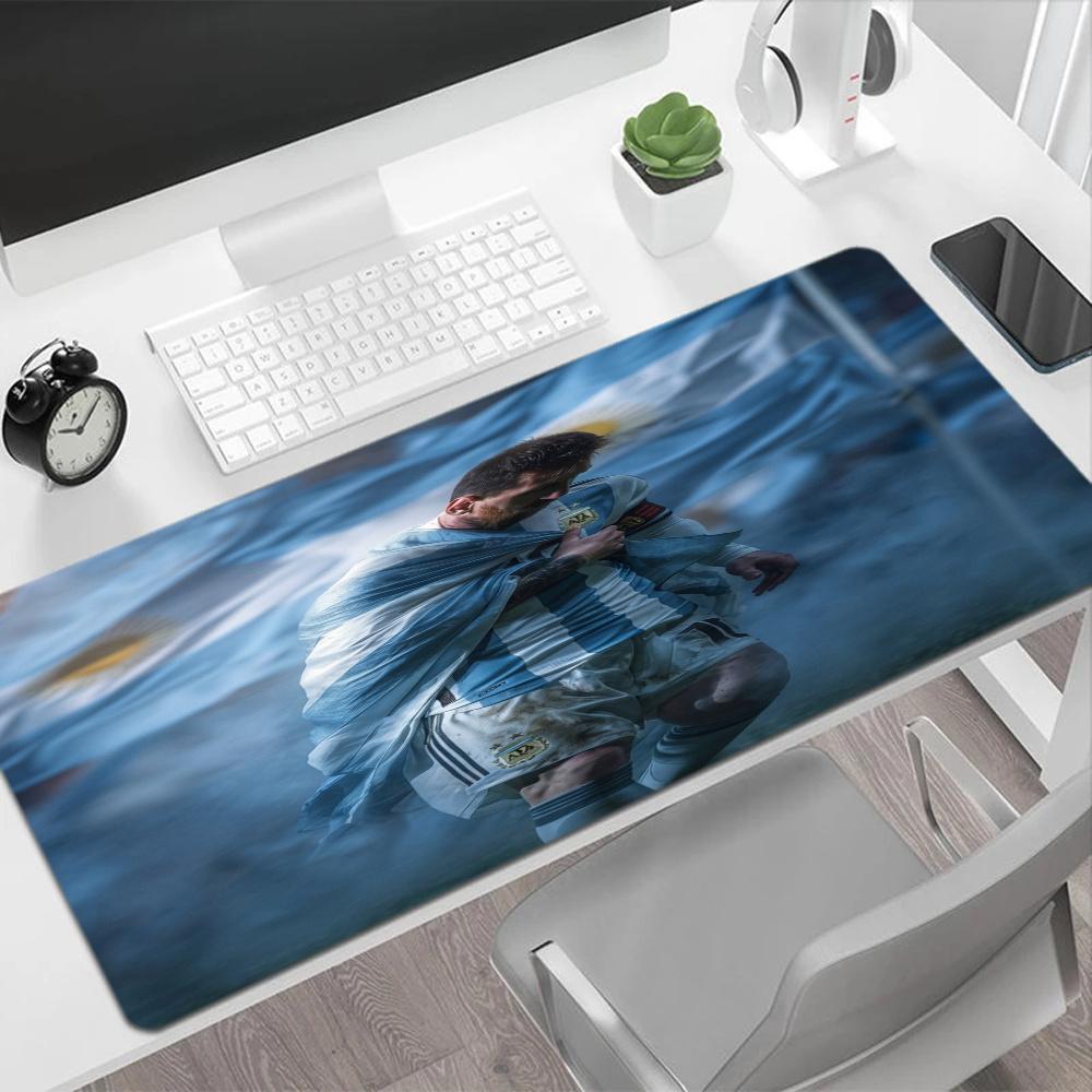 Lionel Messi Argentina World Cup Gaming Mouse Pad Desk Mat Hd Print Desk Pad Nonslip Rubber Bottom Perfect Gift For Gamers And Professionals
