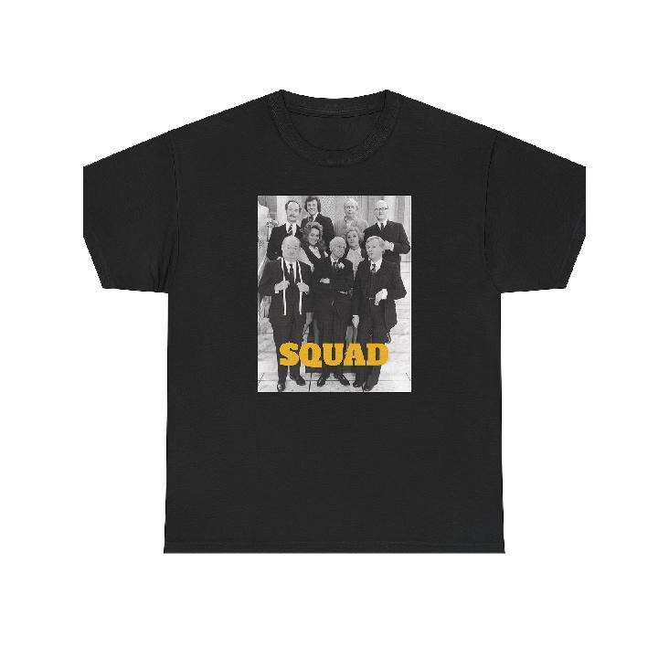 Are You Being Served Inspired SQUAD Unisex Heavy Tee S чёрный