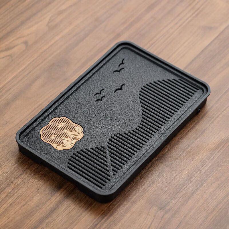 

Imitation Wujin Stone Tea Tray