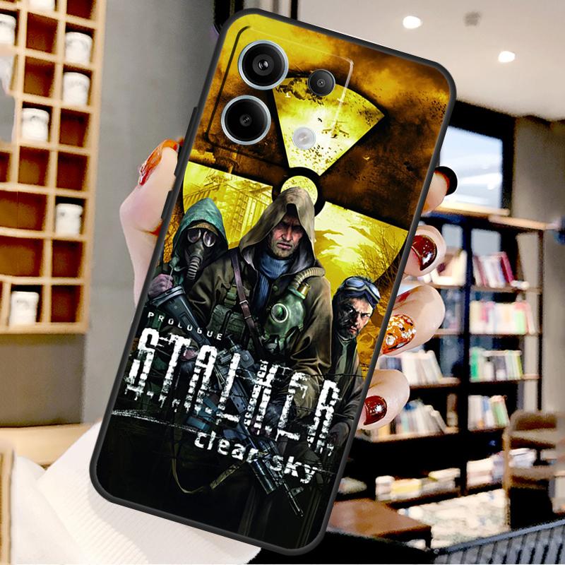 Stalker Clear Sky For Xiaomi Redmi Note 13 Pro 9 10 11 12 14 15 Pro Plus Case For Redmi 15 12C 13C 14C 10C 15C