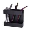 Multifunctional Storage Rack For Straws Cutlery 3 Section Cabinet Organizers With Drainage Design Kitchen Accessory