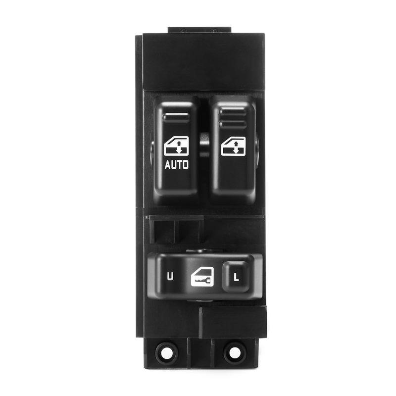 15054161 Front Left Electric Power Window Switch Lifter Control Button Black For Chevrolet Silverado GMC Sierra Car Accessories