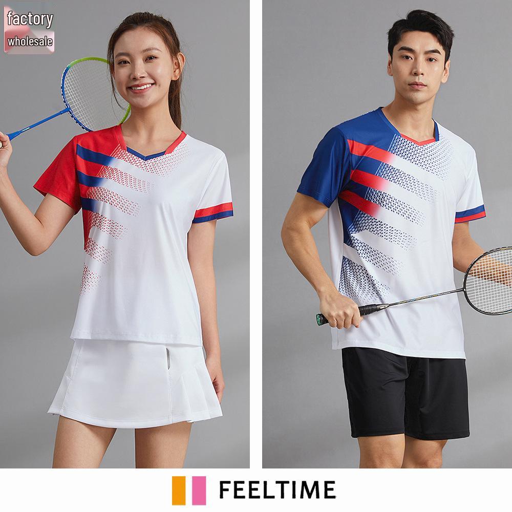 High-End Badminton and Table Tennis Uniforms: New Style Men's and Women's Sets