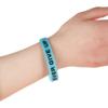 Bracelet Never Give Up Bracelet Basketball Wristband Luminous Rubber Bracelets Silicone Sweat Band