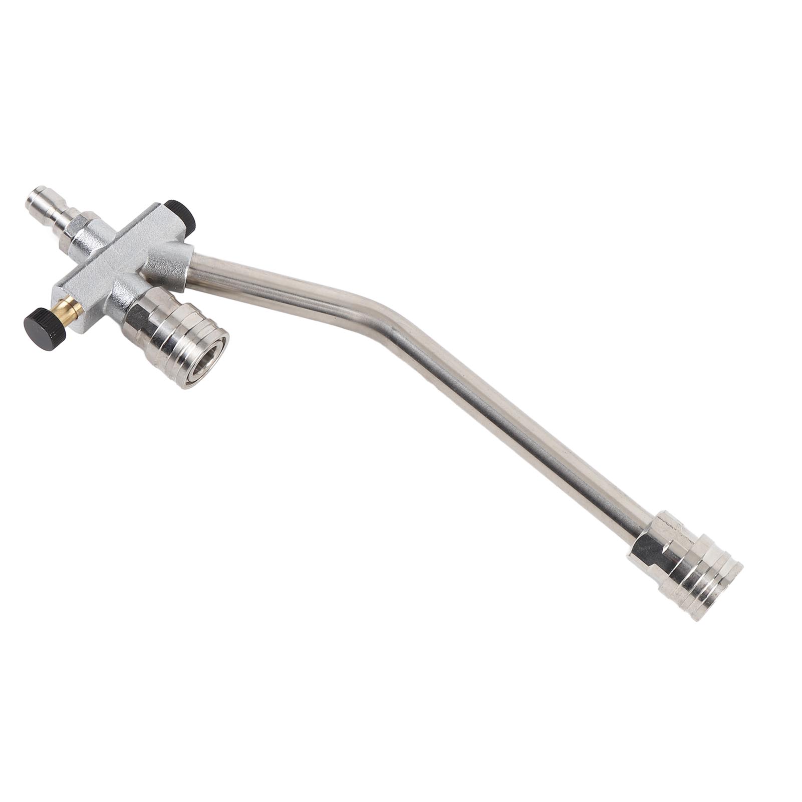 

Dual Connector Pressure Washer Wand Stainless Steel 6000psi Multifunctional Foam Cannon Dual