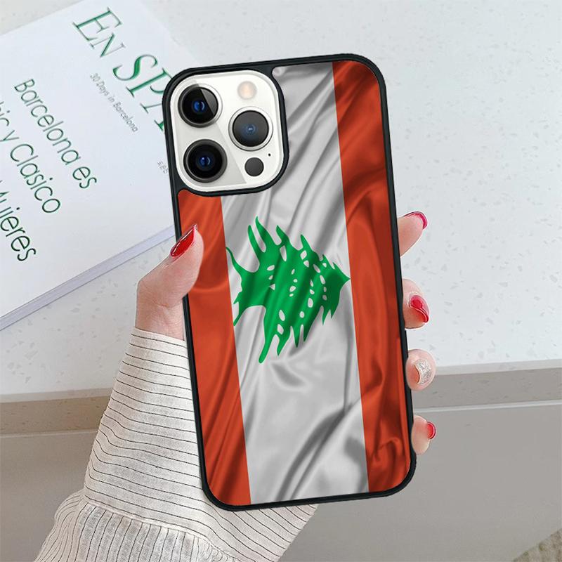 Lebanon Flag Phone Case cover For iPhone 17 Air 15 16 16e 14 13 Pro Max Coque 12 11 Pro Max For Apple PLUS fundas