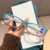Stilige Ins Fargerike Lesebriller for Kvinner Ny Trend Blålysblokkerende Briller Menn Damer Vintage Firkantet Presbyopi