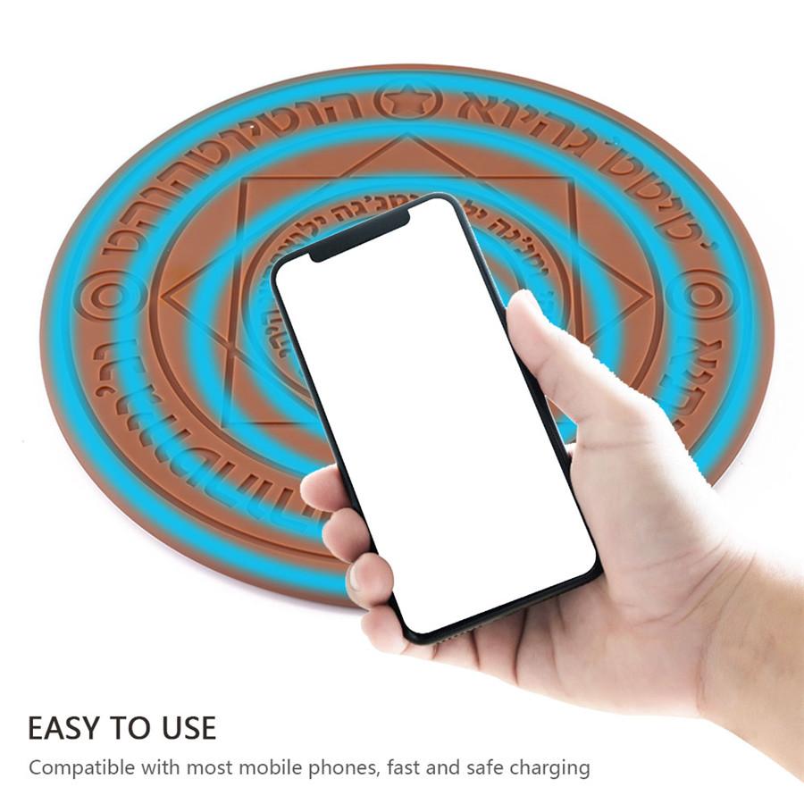 Glowing Magic Array Qi Wireless Fast Charger 10W